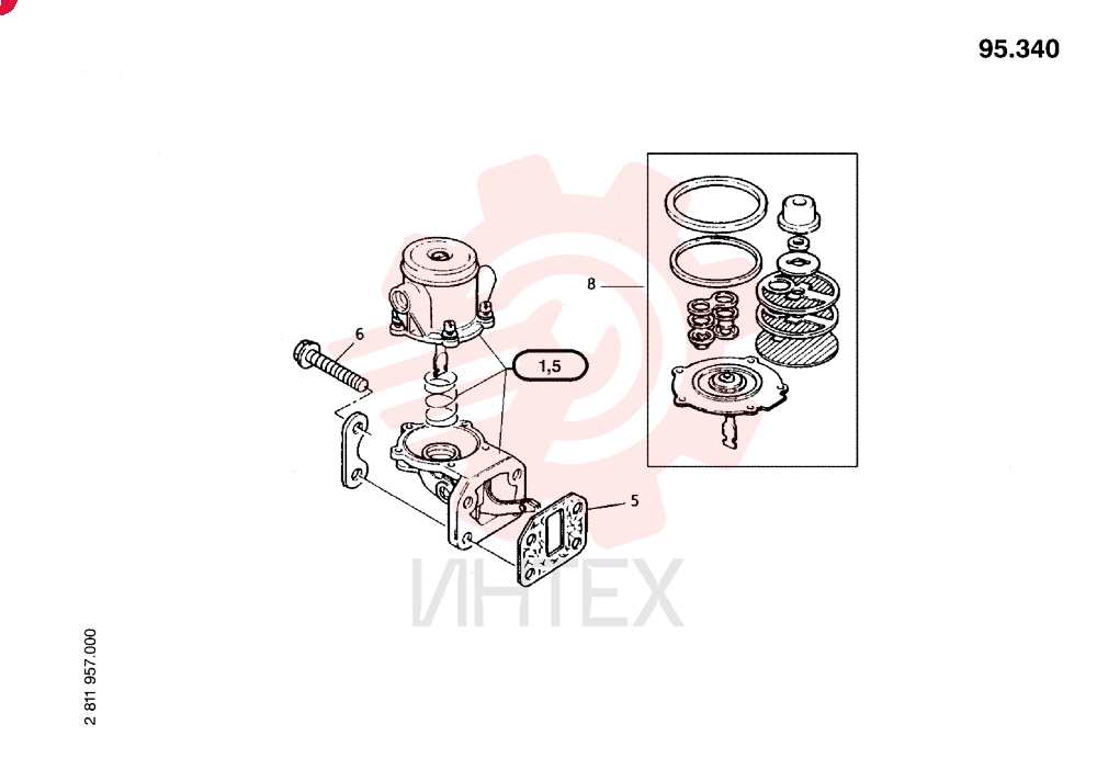FUEL PUMP 76595515