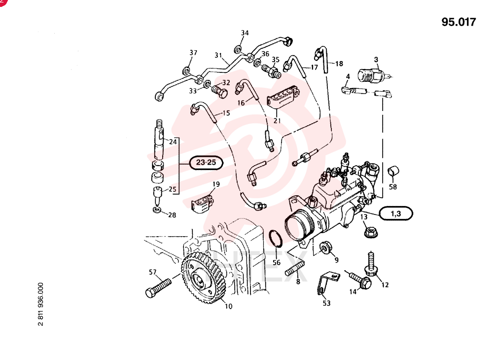 FUEL PUMP 76595423
