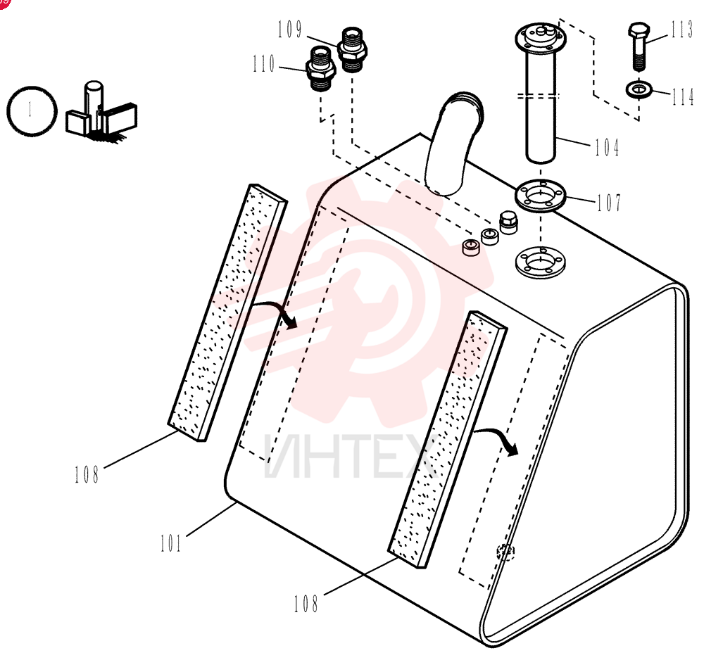 FUEL TANK 72182323