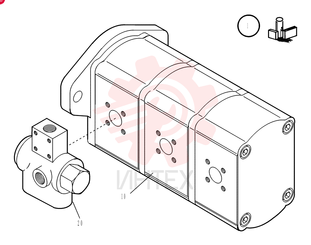 HYDRAULIC PUMP 72181861 (1)