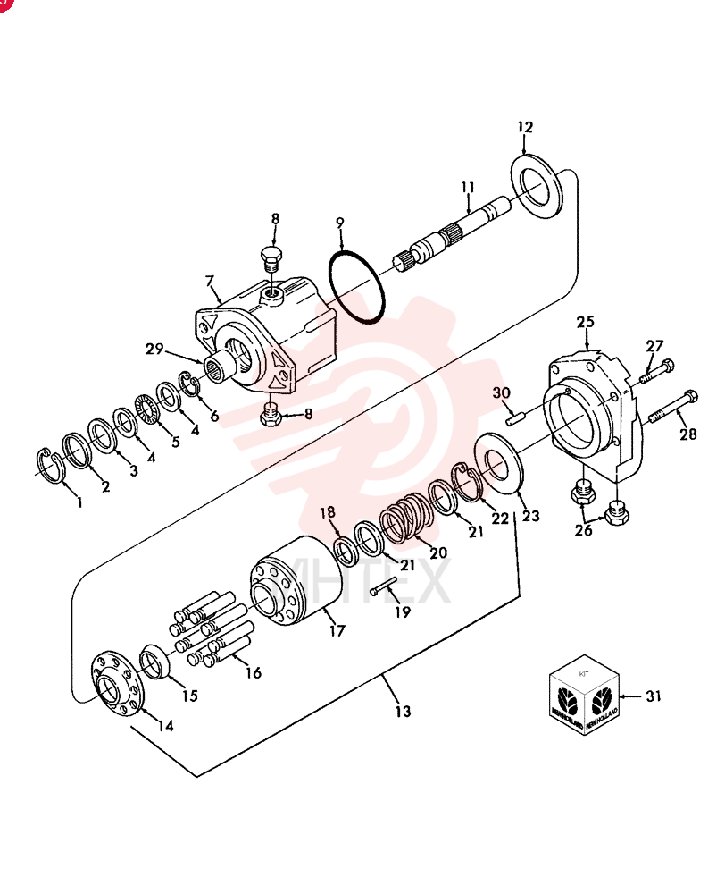 HYDRAULIC MOTOR 86527270