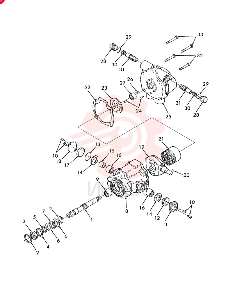 HYDRAULIC PUMP 86505266