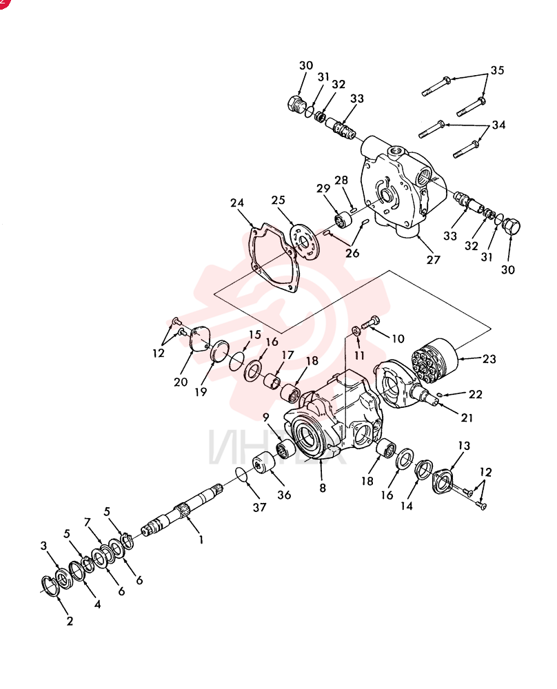 HYDRAULIC PUMP 86505267
