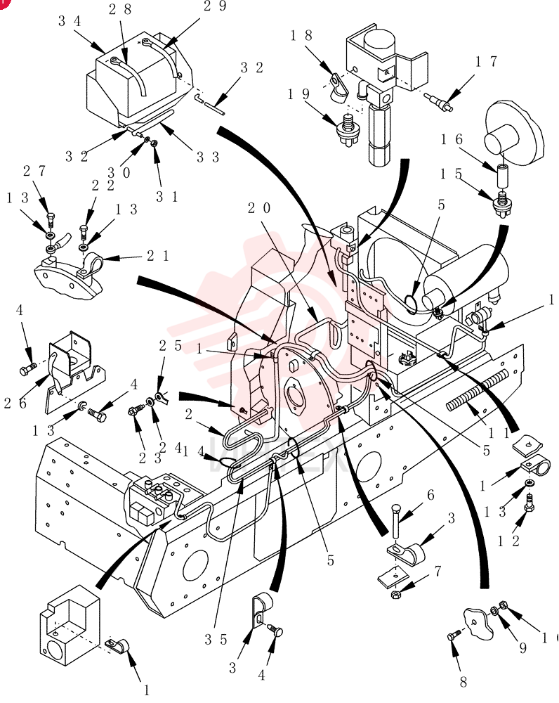 WIRE CLAMP,J 134579 (2)