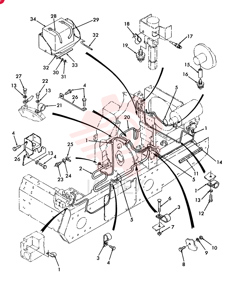 WIRE CLAMP,J 134579 (1)