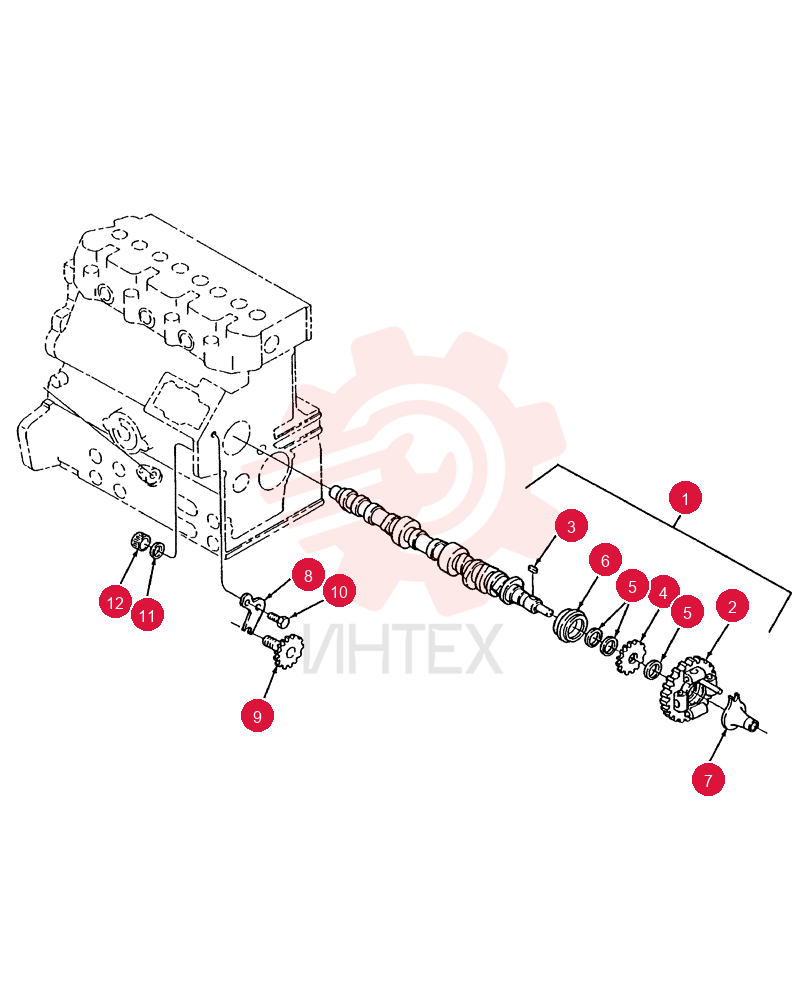 CAMSHAFT SBA120026320