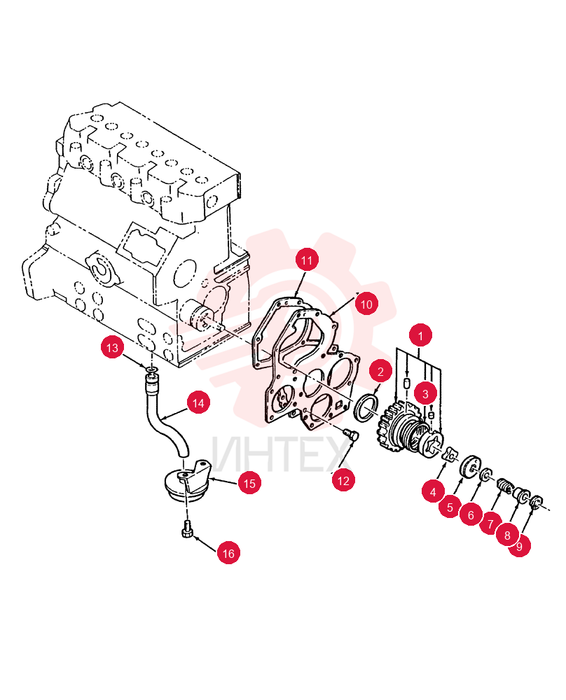 IDLER GEAR SBA165026120
