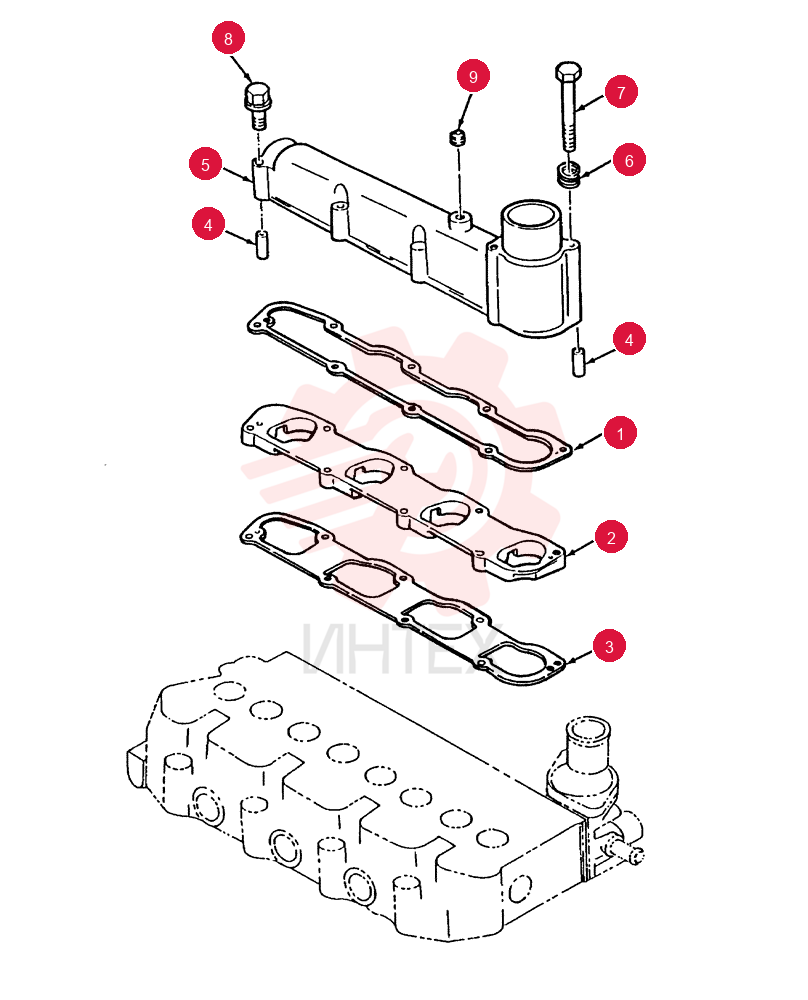 MANIFOLD GASKET SBA135996880