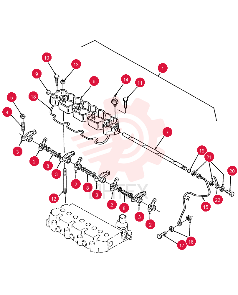 ROCKER ARM SBA120036393