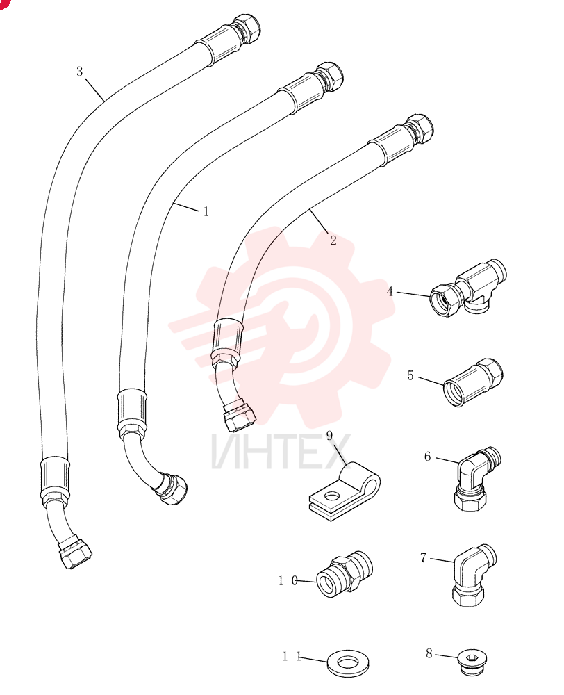 FLEXIBLE HOSE 86527858