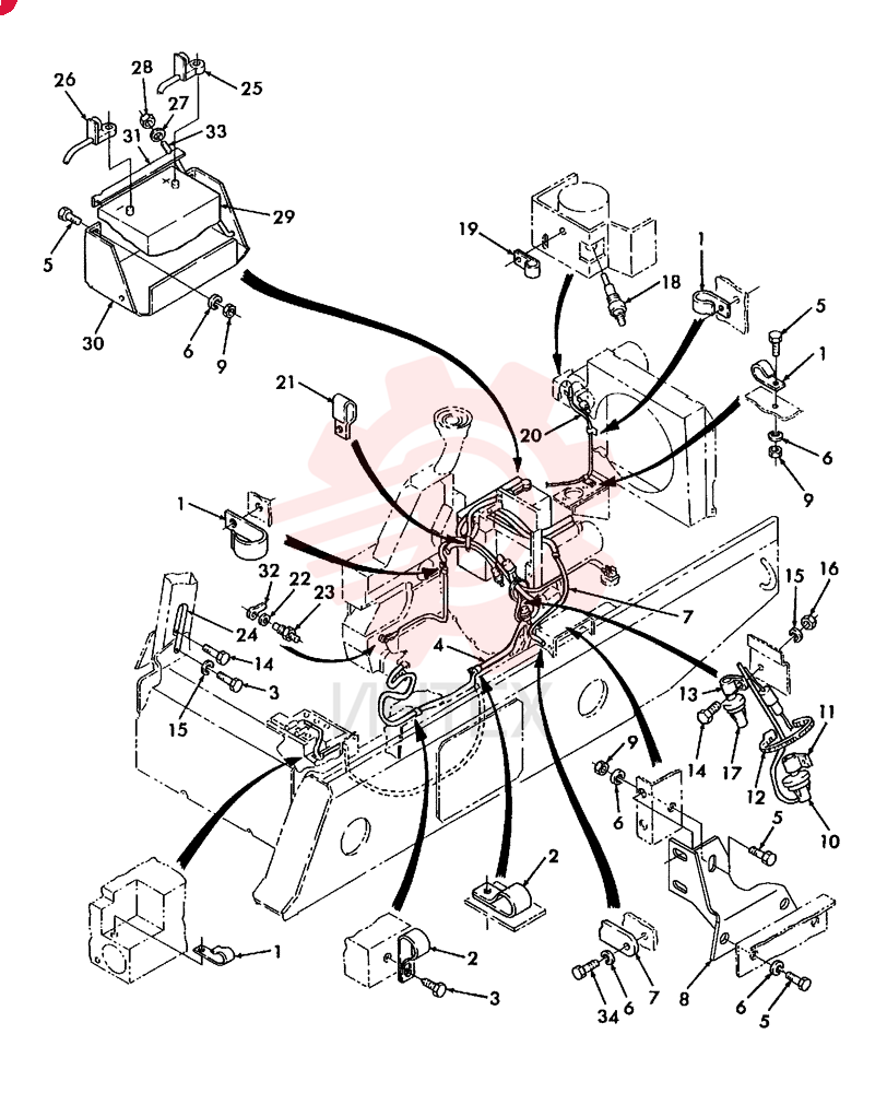 WIRE CLAMP,J 134579 (1)