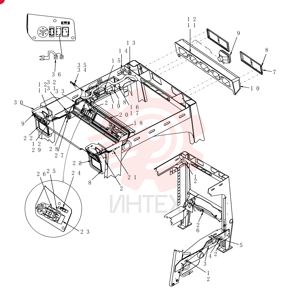 CLAMP,19mm ID, 8.7mm Bolt Hole, P Type