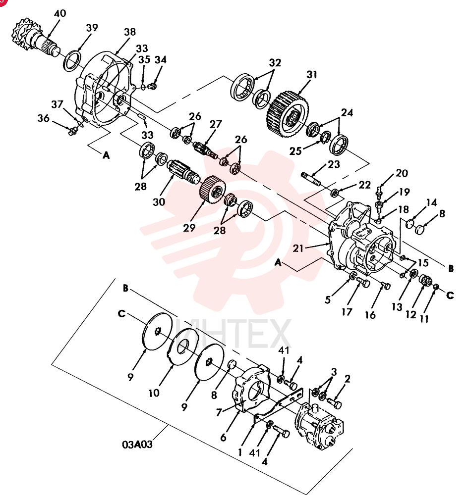 GEARBOX 9829562