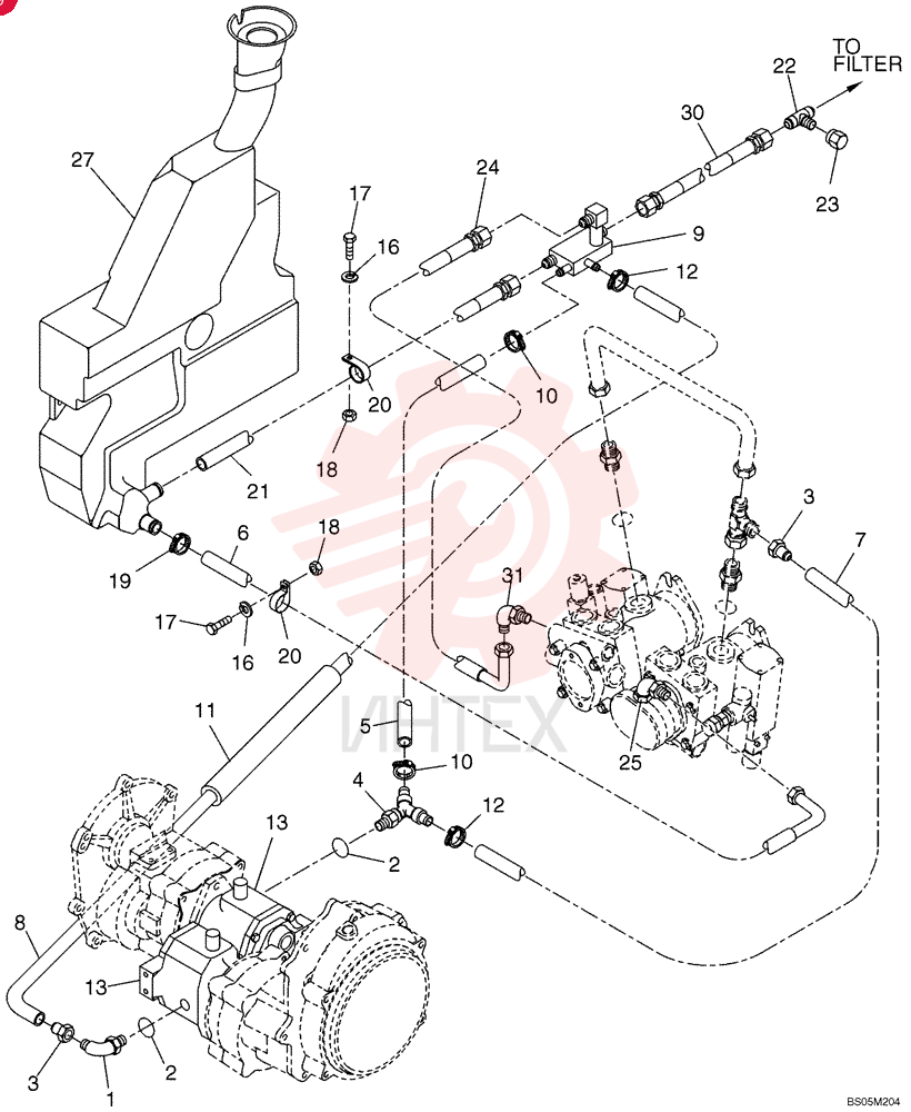 HYDRAULIC VALVE 86553452