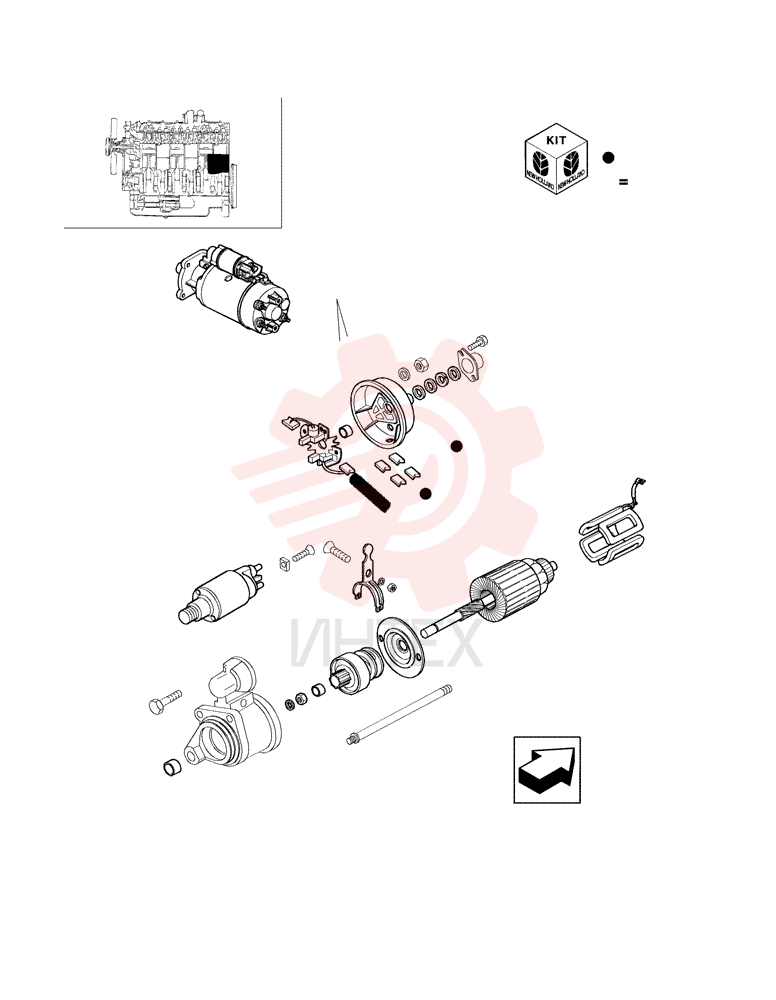 STARTER MOTOR