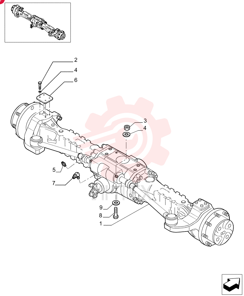 FRONT AXLE