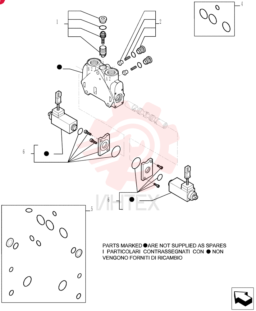 HYD VALVE SECTION
