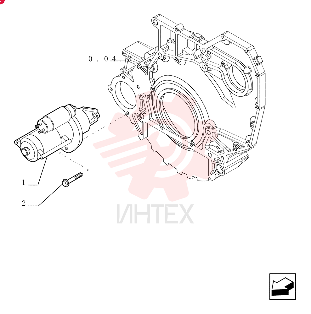 STARTER MOTOR 2856064 (1)