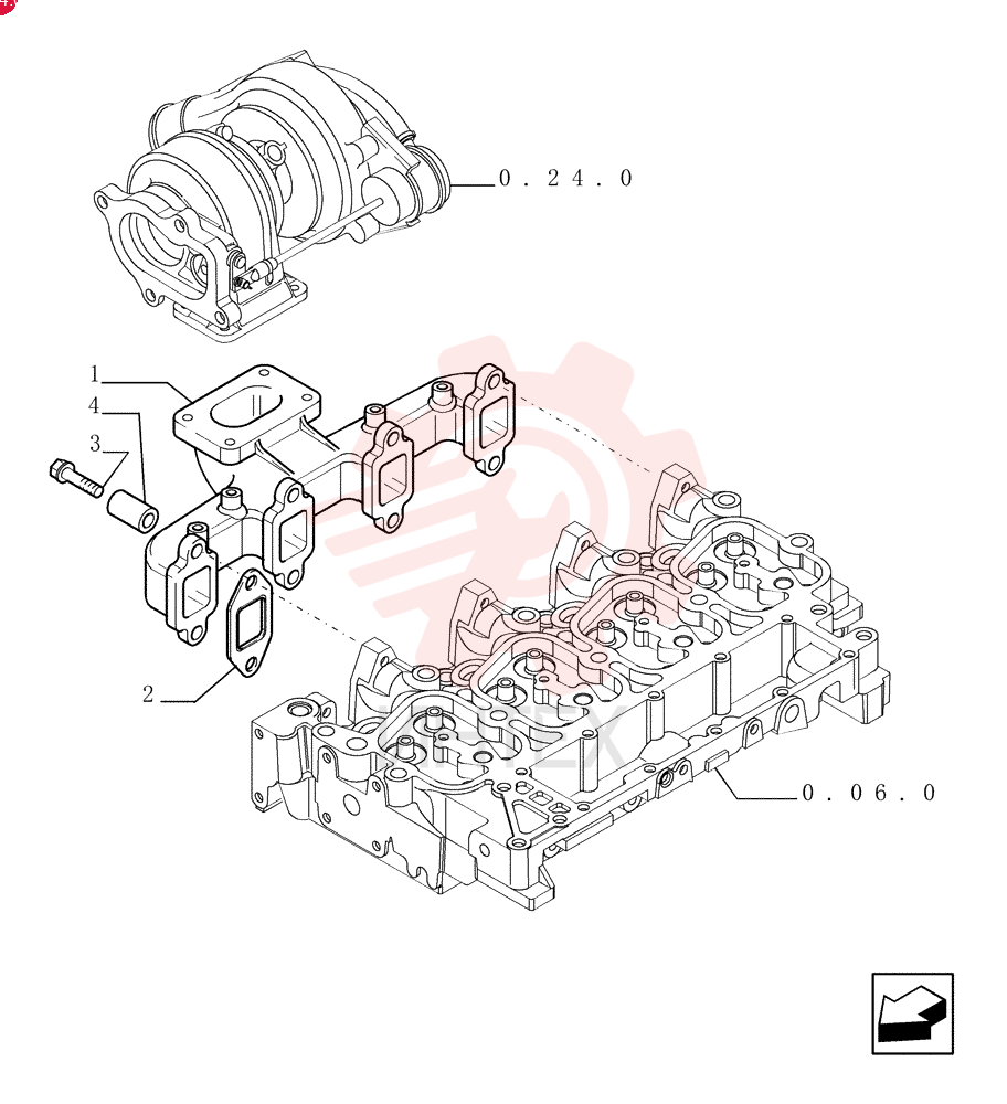 EXHAUST MANIFOLD 2855983