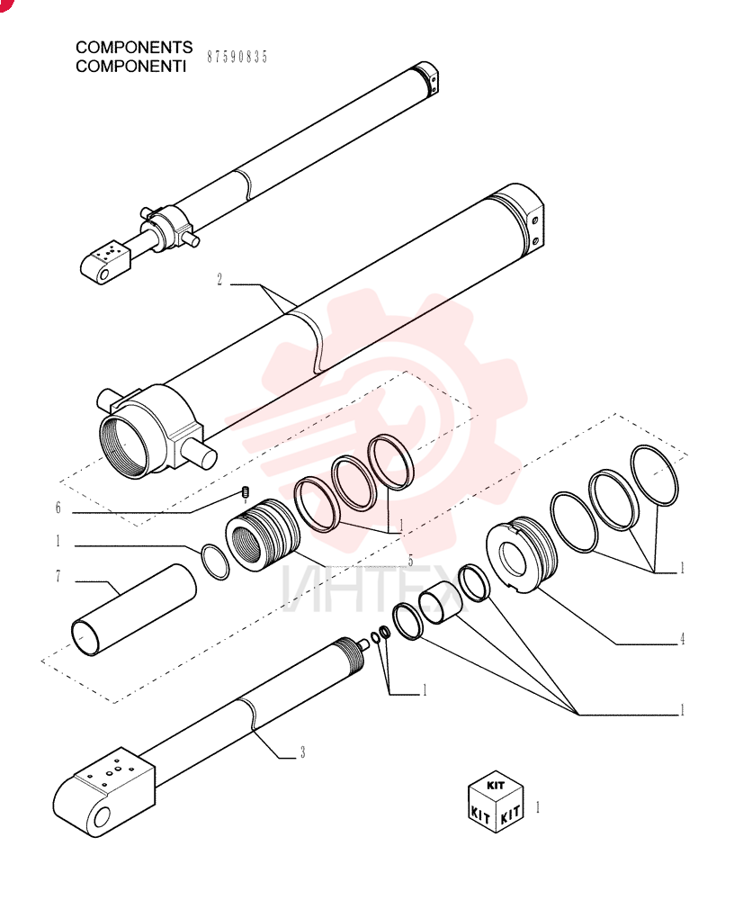 SEAL KIT 87311318