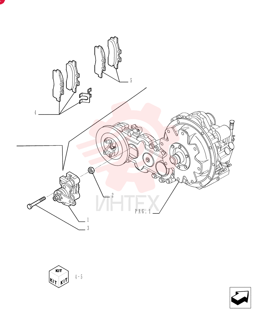 BRAKE ASSY.