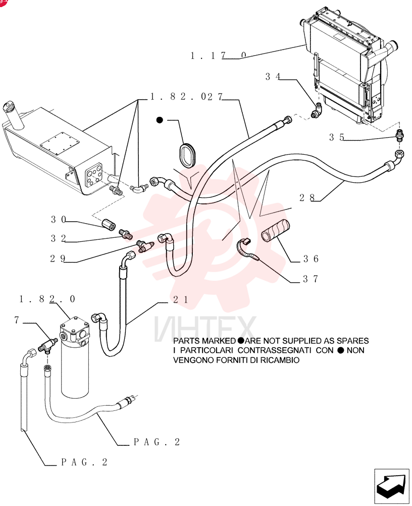 HYD CONNECTOR 85824154