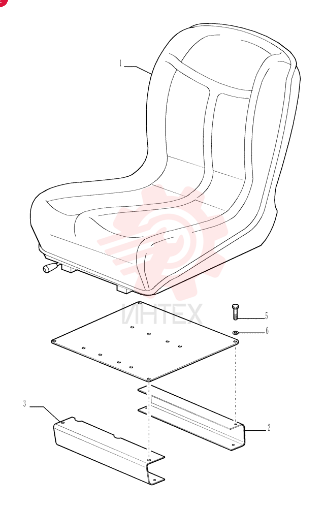 DRIVER SEAT 87752462
