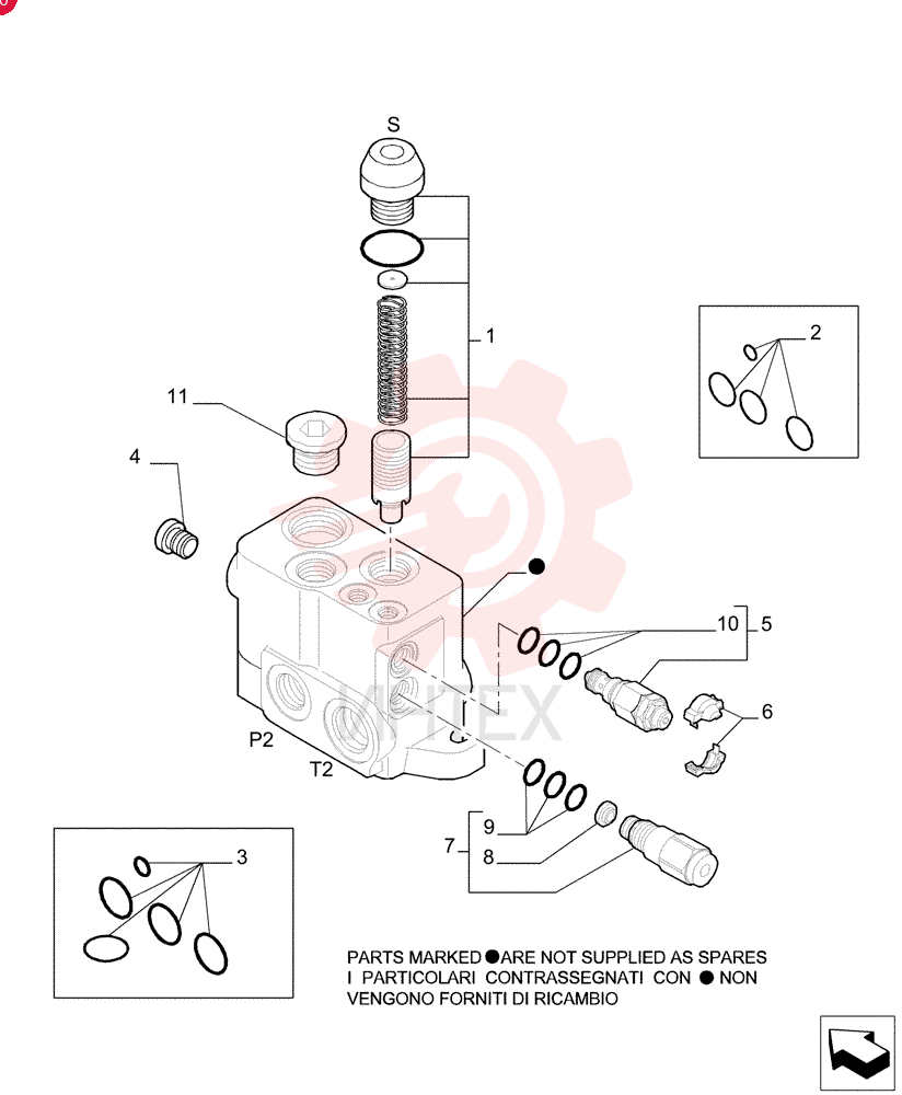 HYD VALVE SECTION
