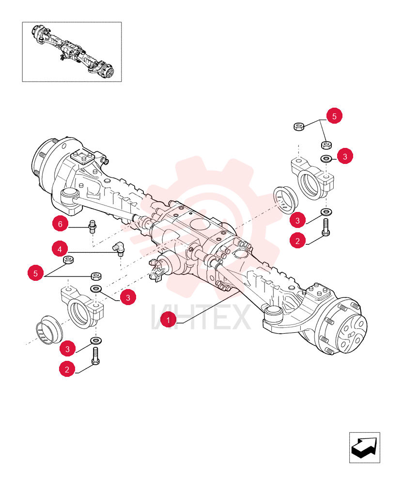 FRONT AXLE