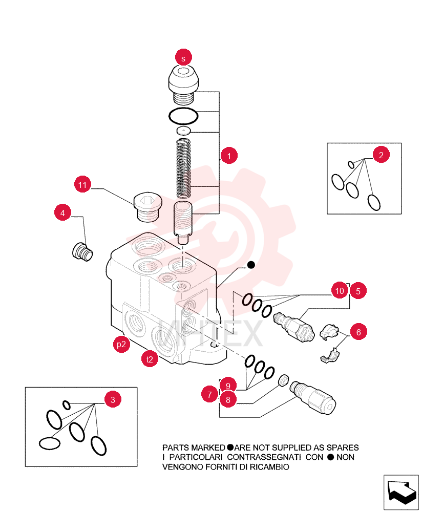 HYD VALVE SECTION
