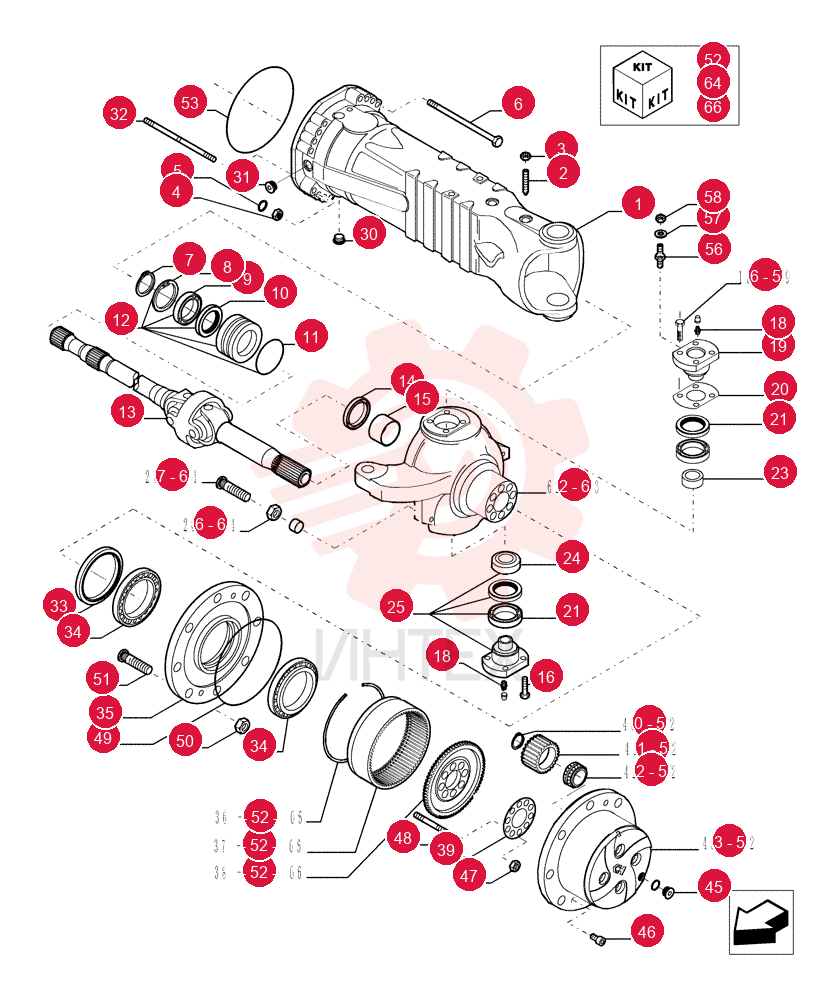 REAR AXLE