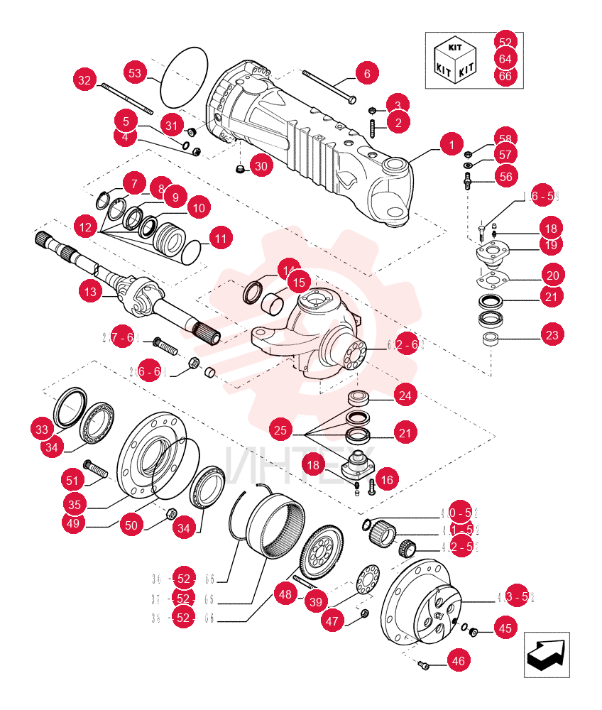 REAR AXLE