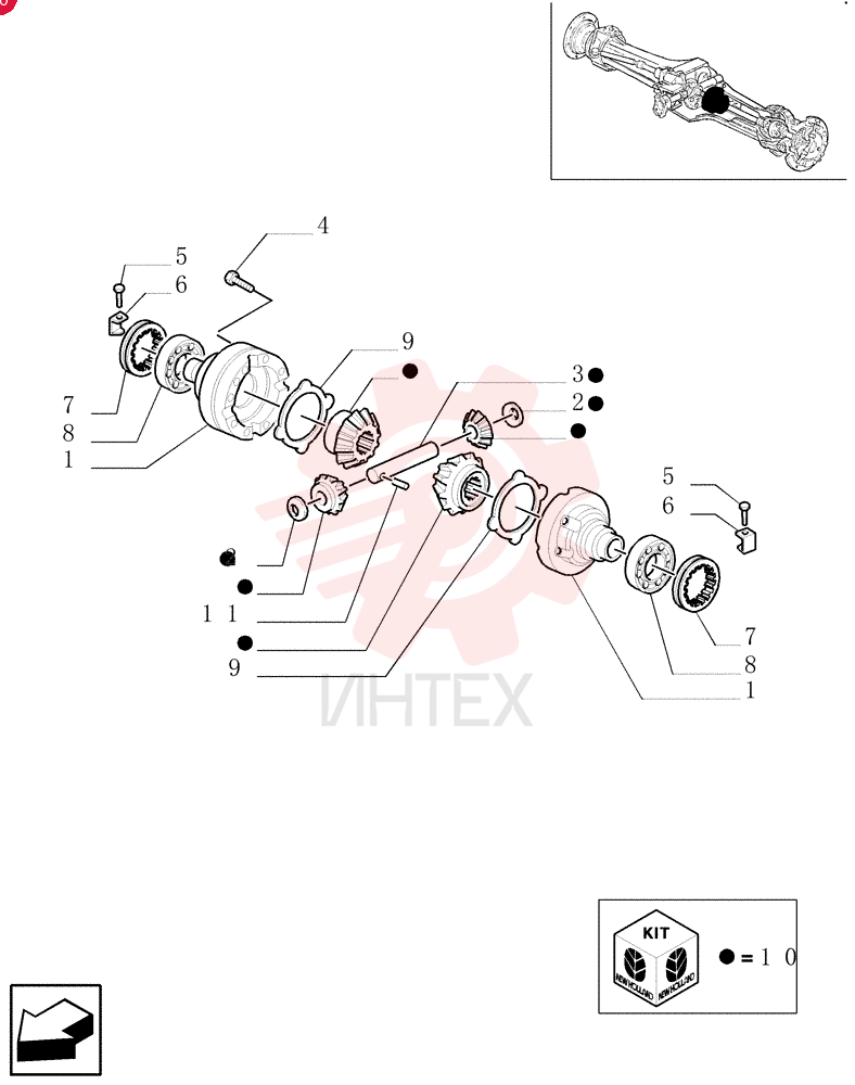 DIFFERENTIAL ASSY