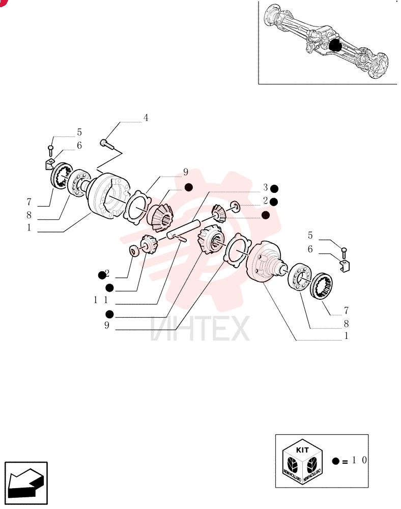 DIFFERENTIAL ASSY