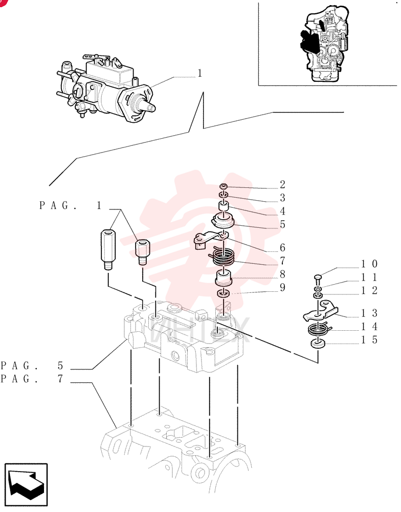 FUEL INJECTION PUMP 87840743 (4)
