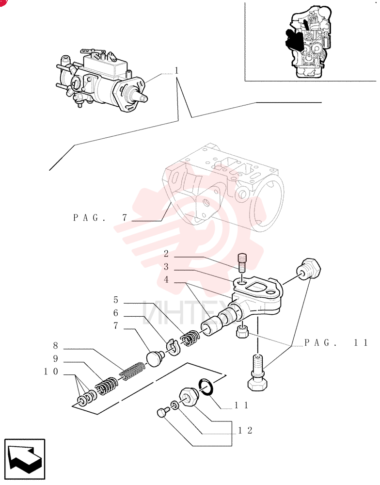 FUEL INJECTION PUMP 87840743 (8)