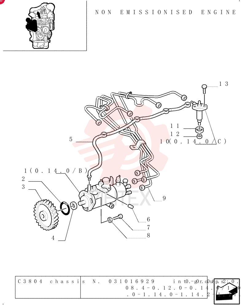 FUEL INJECTION PUMP 87840743 (1)