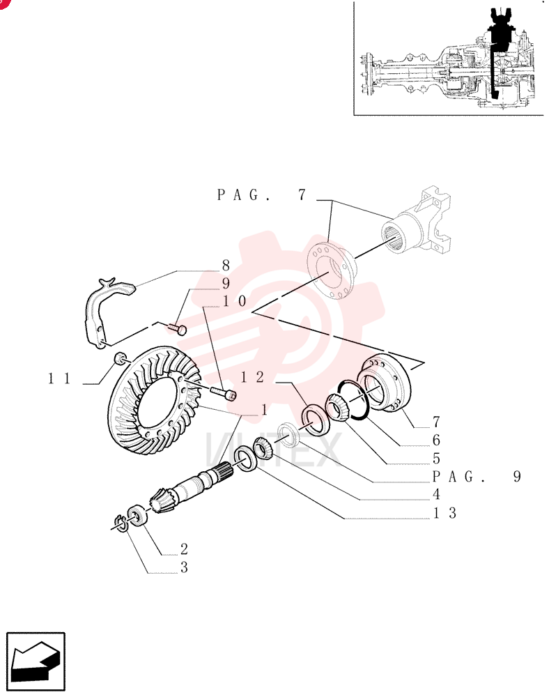 GEAR SET E5NN4209BA