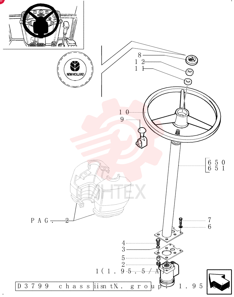 HYDRAULIC STEERING 85802221 (1)