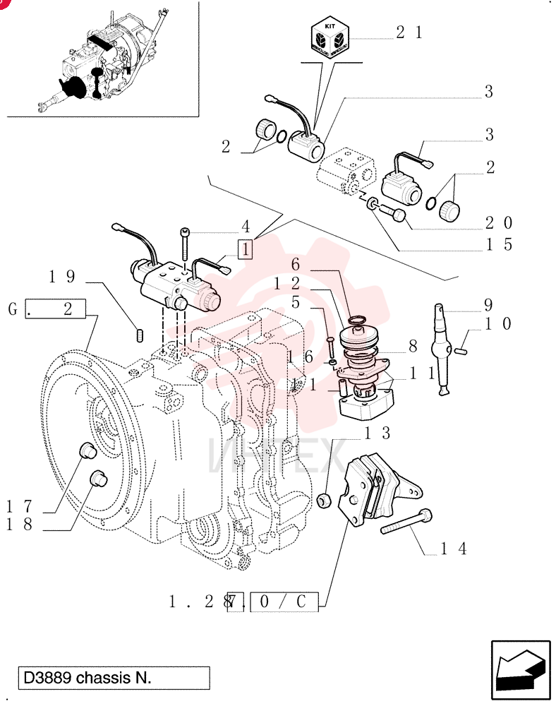 HYDRAULIC VALVE 9968352