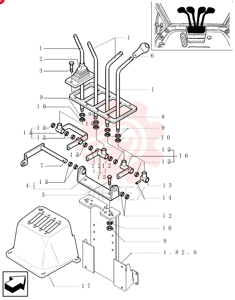 LEVER 85804780