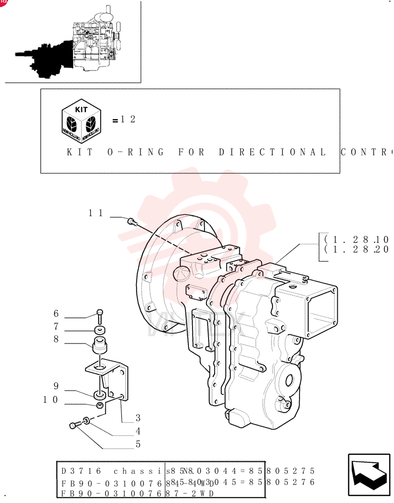 TRANSMISSION 85803045