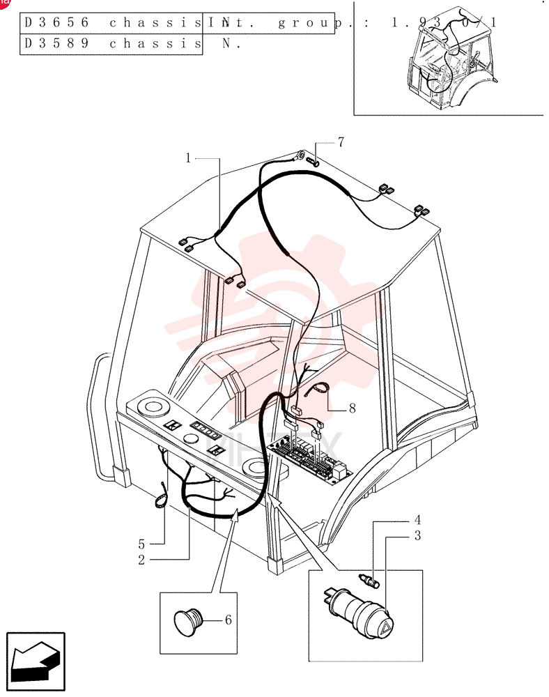 WIRE HARNESS 85802594