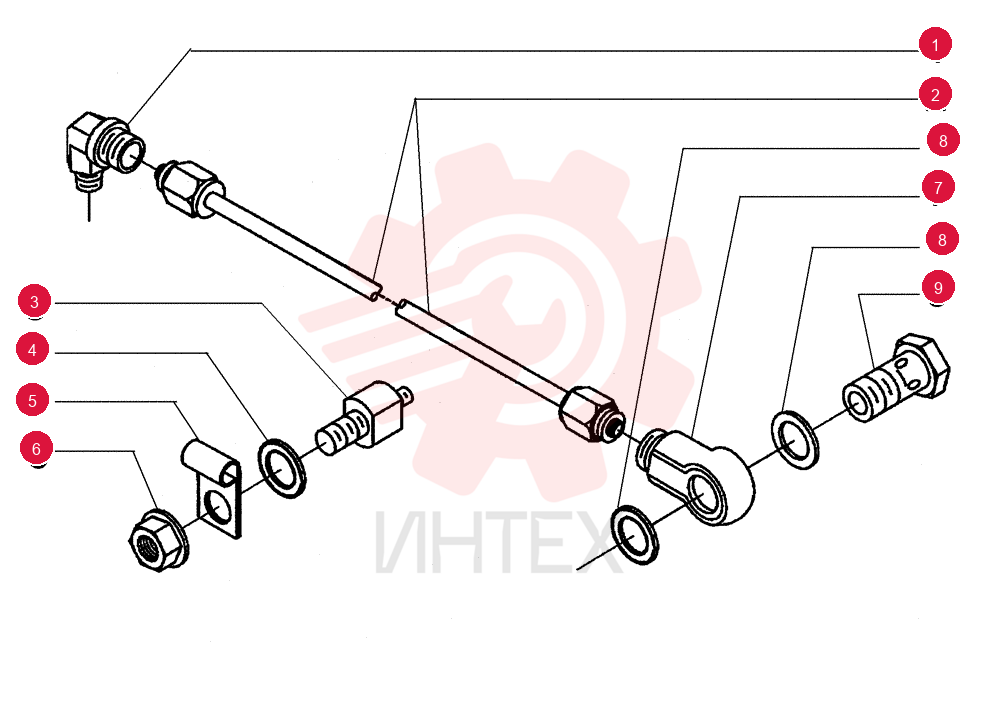 HYD CONNECTOR 75312967