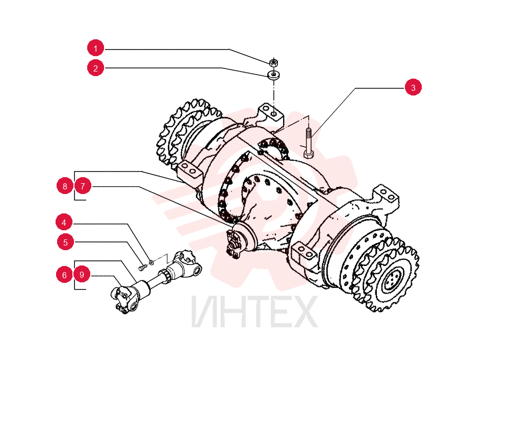 NUT,M24 x 2, Cl 10