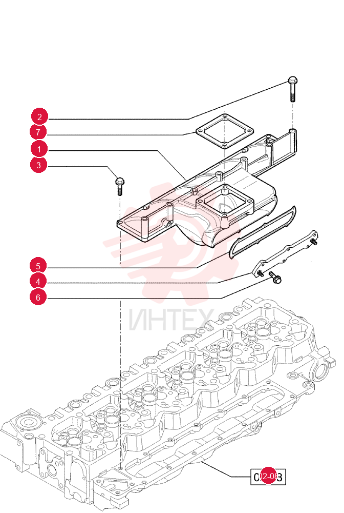 INLET MANIFOLD 2854534