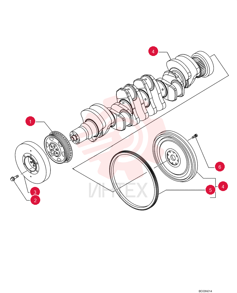 PULLEY 4896773 (2)