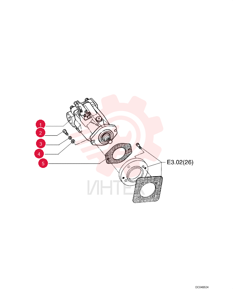 HYDRAULIC PUMP,90 CC