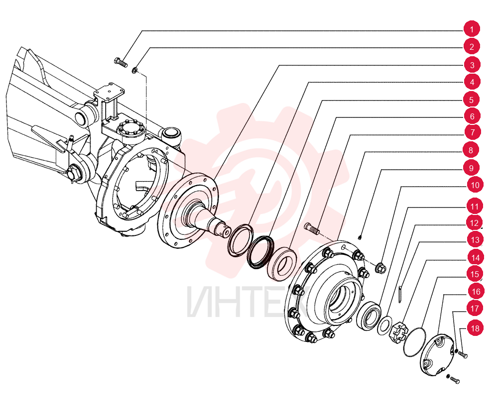 BOLT,Hex, M16 x 2 x 50mm, Cl 10.9, Full Thd 412398 (1)