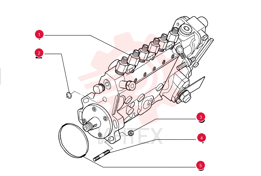 FUEL INJECTION PUMP 71100797